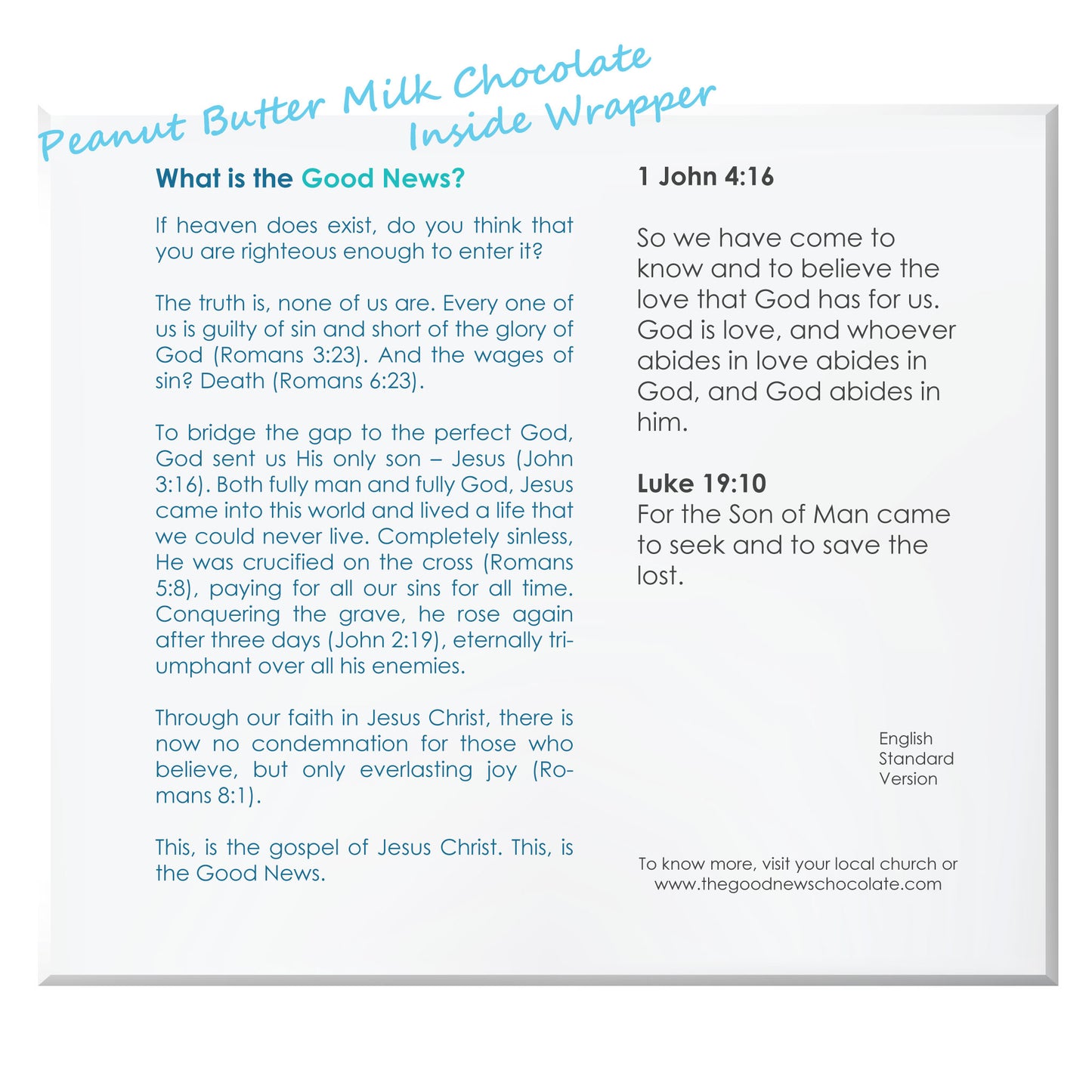 10x TGN Gospel Chocolate Bundle (Any Flavor)